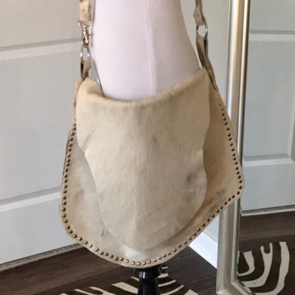 Cow hide crossbody bag!